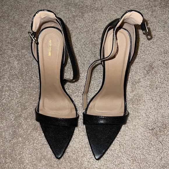 Zara | Shoes | Zara Nwt Sexy Blue Snakeskin Print Stiletto  Snake skin stiletto NWT